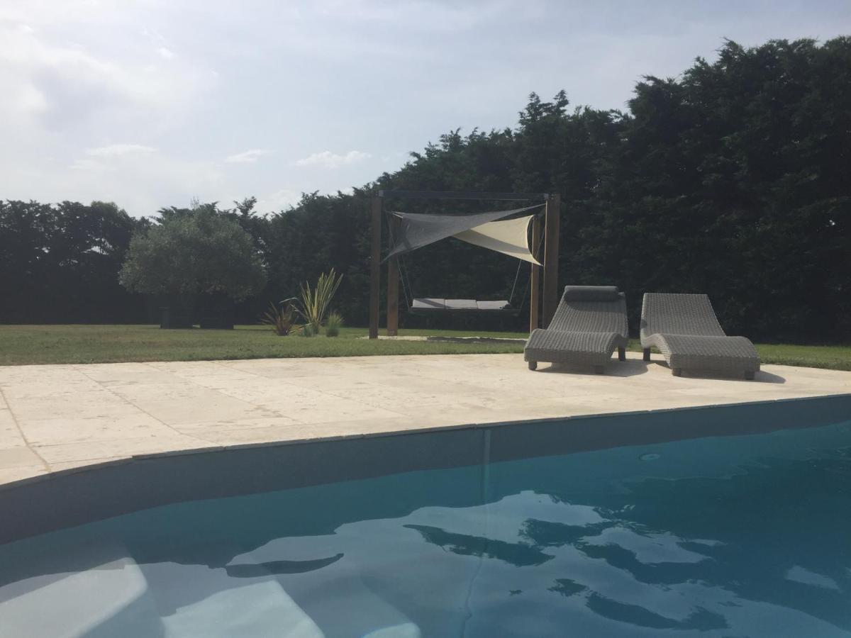Domaine Chamarel Villa Saint-Paulet-de-Caisson Luaran gambar