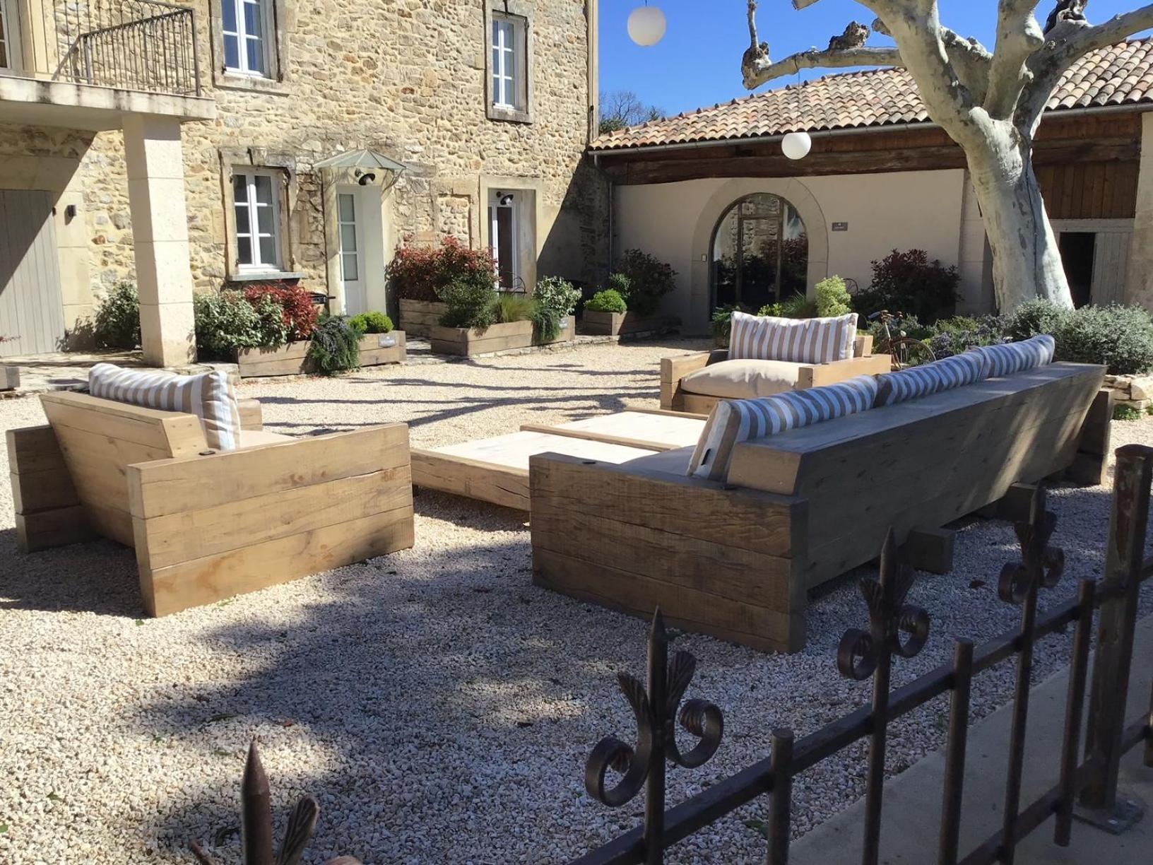 Domaine Chamarel Villa Saint-Paulet-de-Caisson Luaran gambar