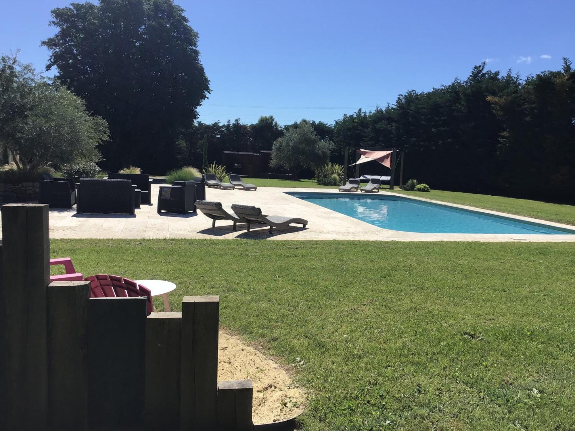 Domaine Chamarel Villa Saint-Paulet-de-Caisson Luaran gambar