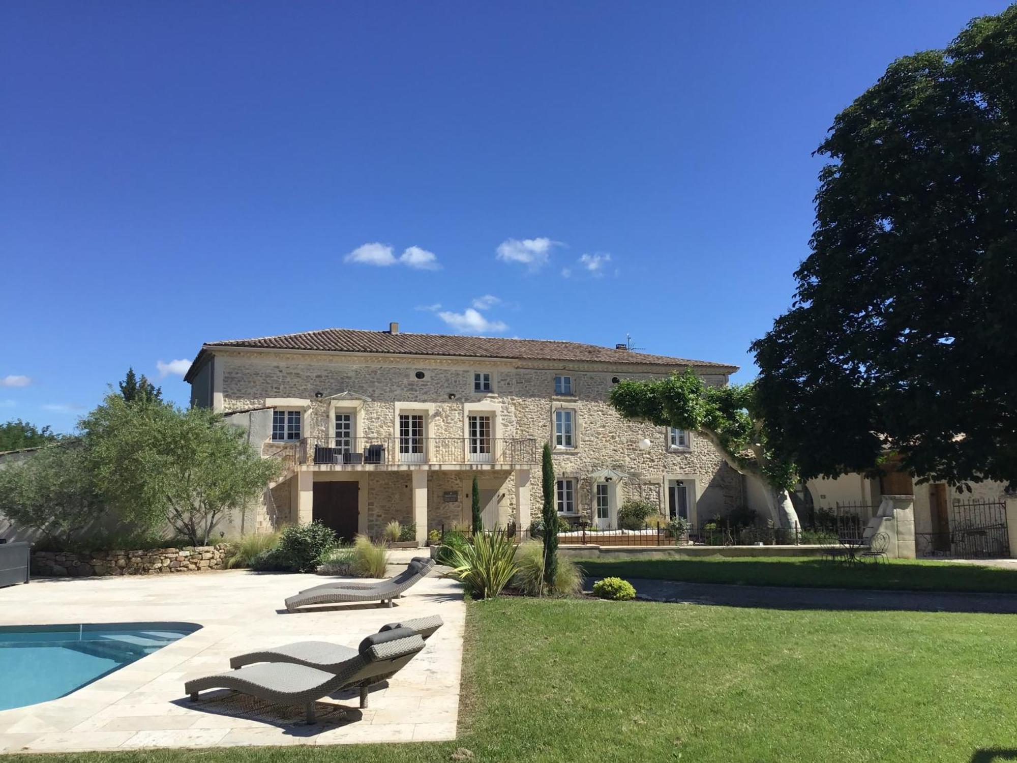 Domaine Chamarel Villa Saint-Paulet-de-Caisson Luaran gambar